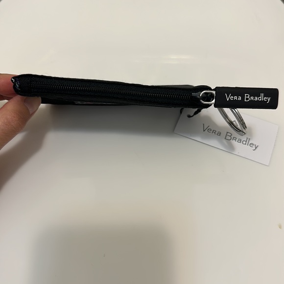 Vera Bradley - Zip ID Case / Black and floral print - Picture 8 of 9